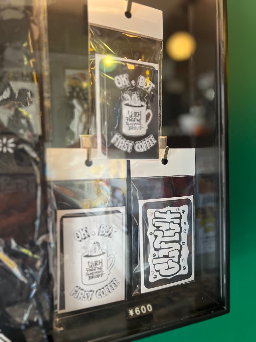 COFFEE SHOP CLUTCH original sticker pack